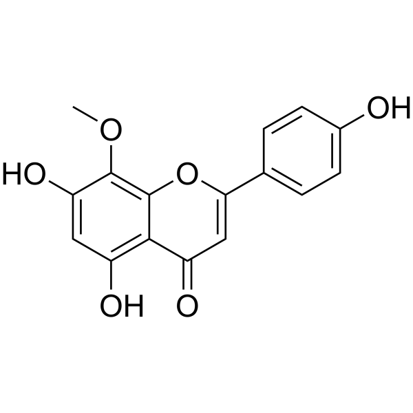 4′-Hydroxywogonin (8-Methoxyapigenin) 57096-02-3